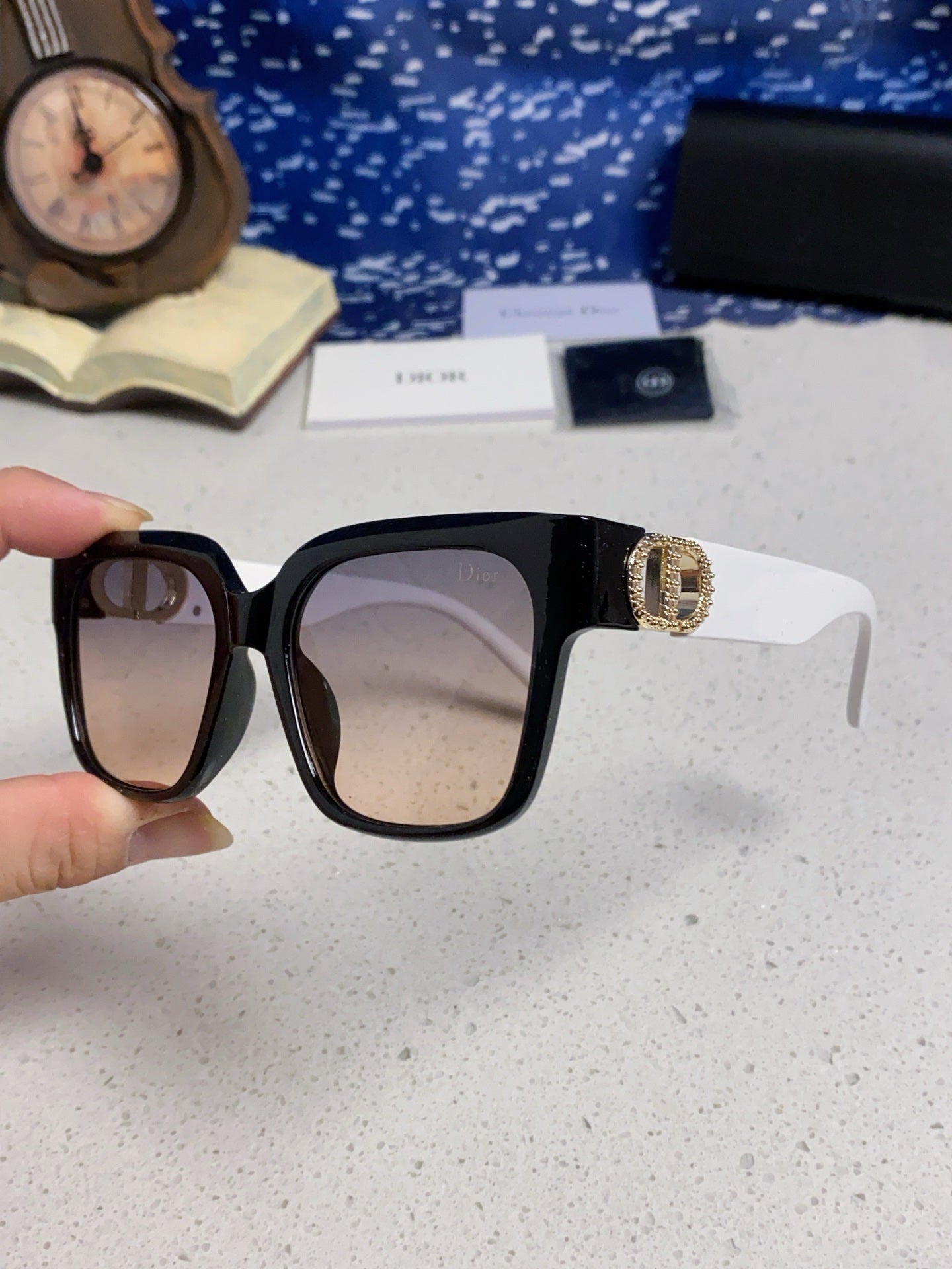 DIOR 26S SQUARE FRAME IN ACETATE 394670