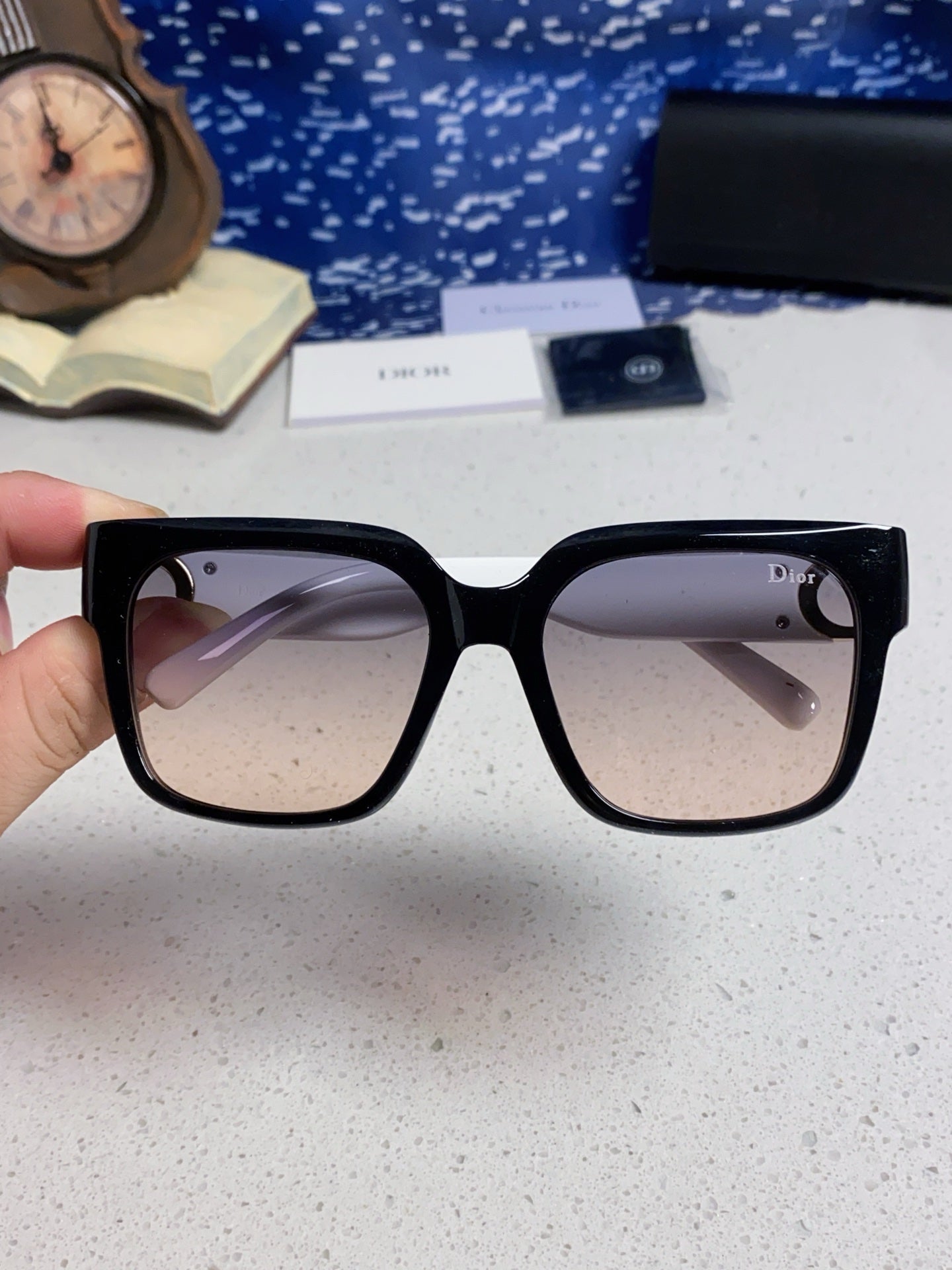 DIOR 26S SQUARE FRAME IN ACETATE 394670