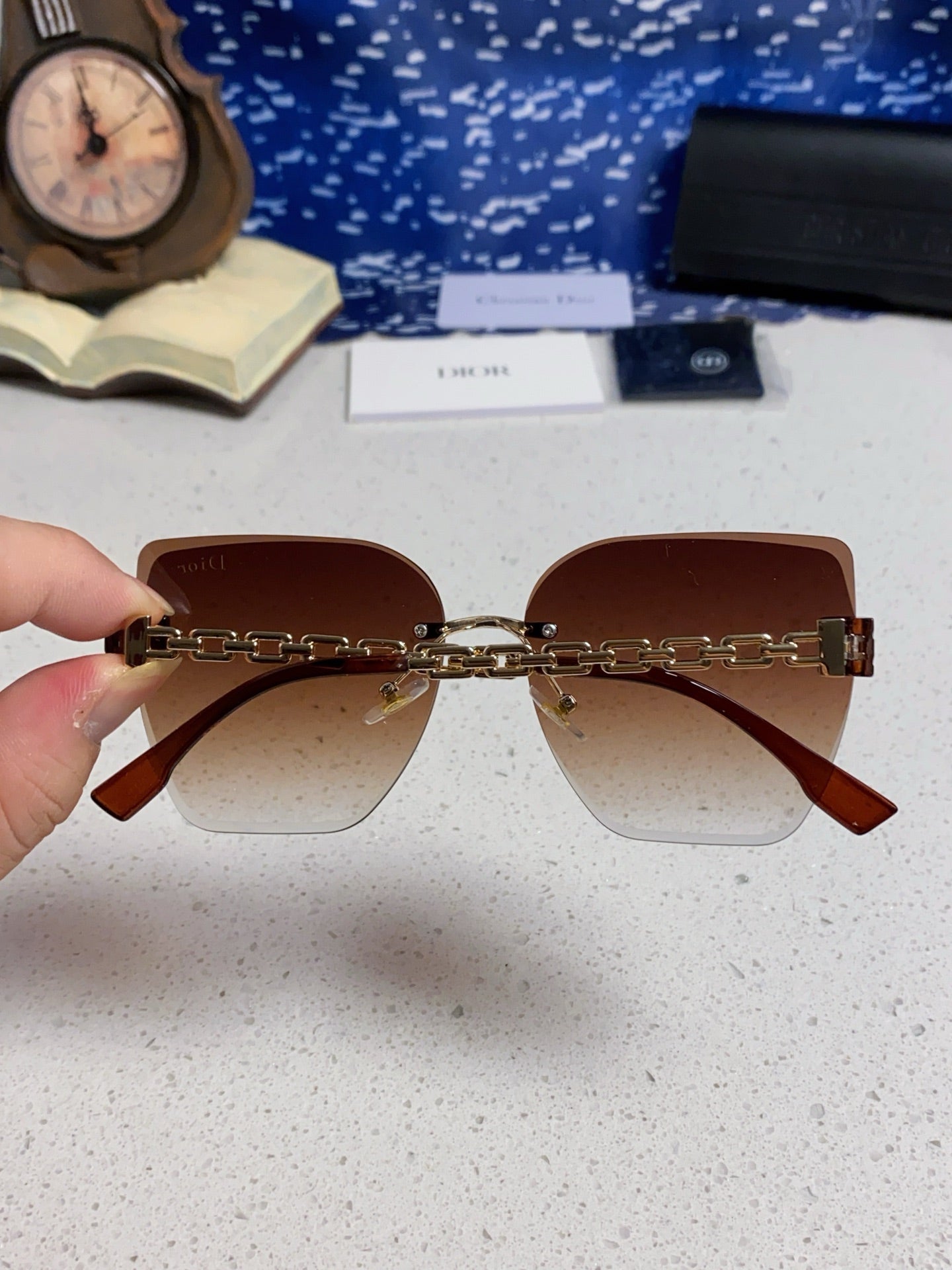 DIOR 26S SHIELD FRAME IN ACETATE 393351