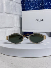 CELINE 26S OCTAGONAL FRAME IN METAL 430935