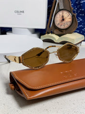 CELINE 26S OCTAGONAL FRAME IN METAL 430936