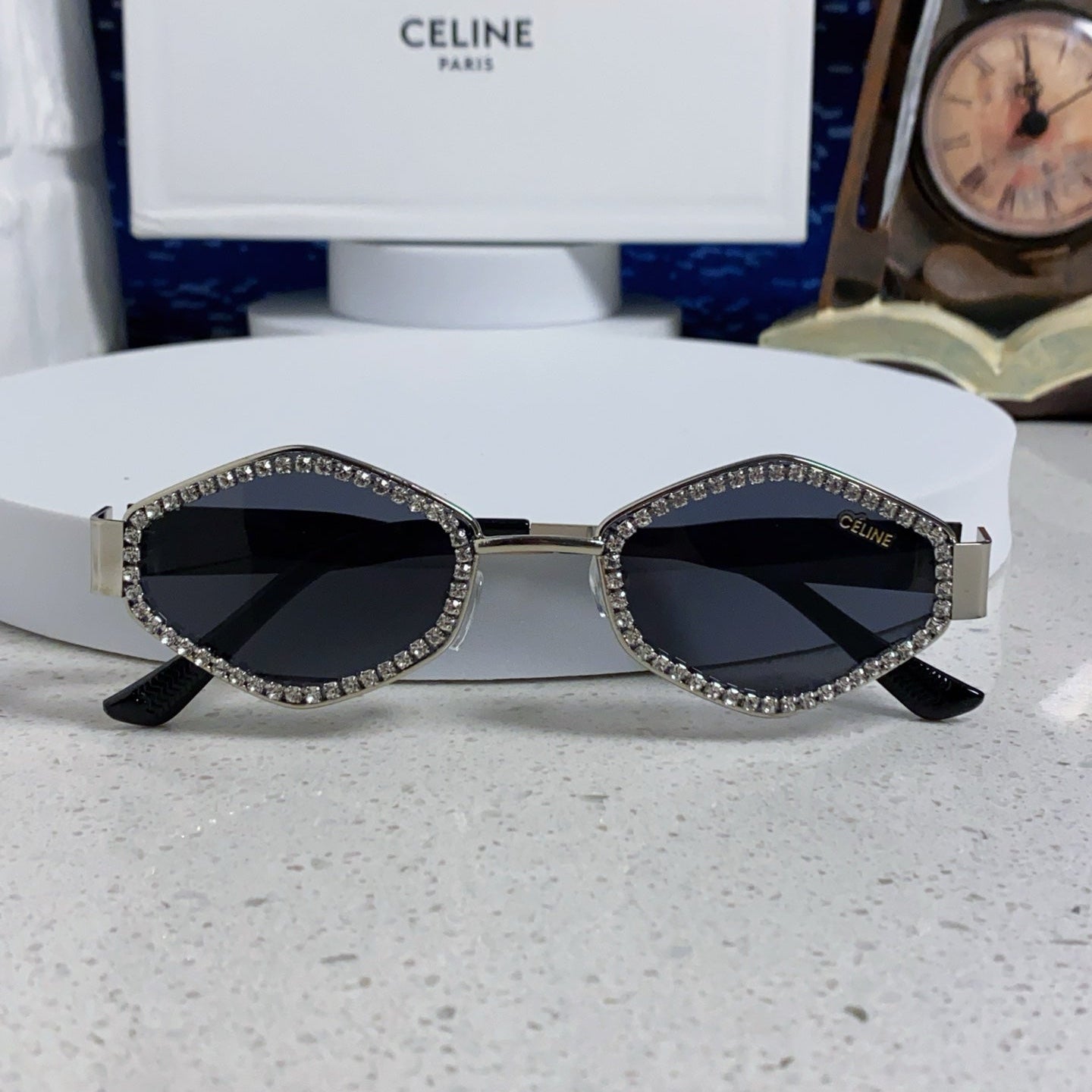 CELINE 26S OCTAGONAL FRAME IN METAL 430937