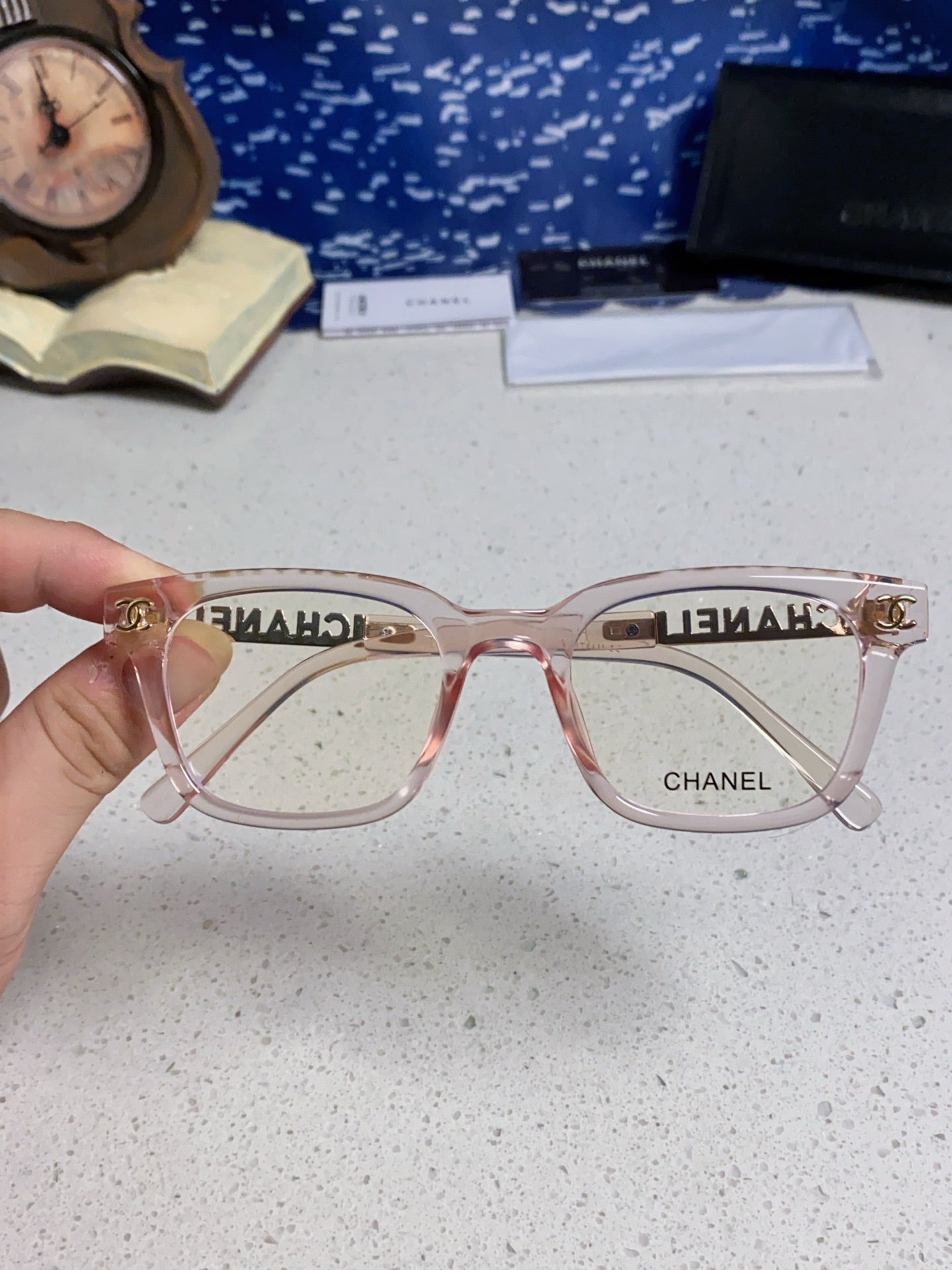 CHANEL 26S SQUARE FRAMES IN ACETATE 401707