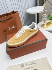 LP TENNIS WALK SNEAKERS TAWNY SUEDE