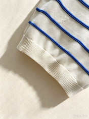 LOEWE 26S STRIPED SHORT-SLEEVE KNITTED SWEATER 552
