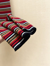 PRADA 26S STRIPED SLIP DRESS 1050
