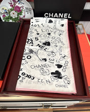CHANEL 26S SCARF 90 IN SILK 311895