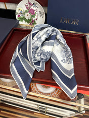 DIOR 26S SCARF 90CM IN SILK 313453