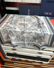 DIOR 26S SCARF 90CM IN SILK 313454