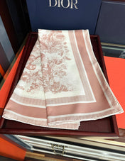 DIOR 26S SCARF 90CM IN SILK 313455