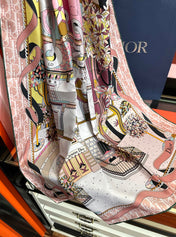 DIOR 26S SCARF 90CM IN SILK 313460