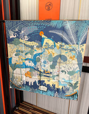 HERMES 26S SCARF 90 IN SILK 304198