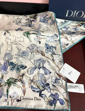 DIOR 26S SCARF 90CM IN SILK 304667