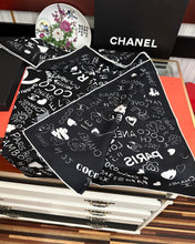 CHANEL 26S SCARF 90 IN SILK 311894