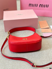 HOBO 20 BAG IN CHERRY RED CALFSKIN