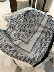 DIOR 26S SCARF 140CM IN SILK & CASHMERE 299997
