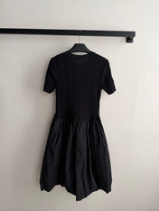 VALENTINO 26S SHORT SLEEVE KNIT DRESS 213