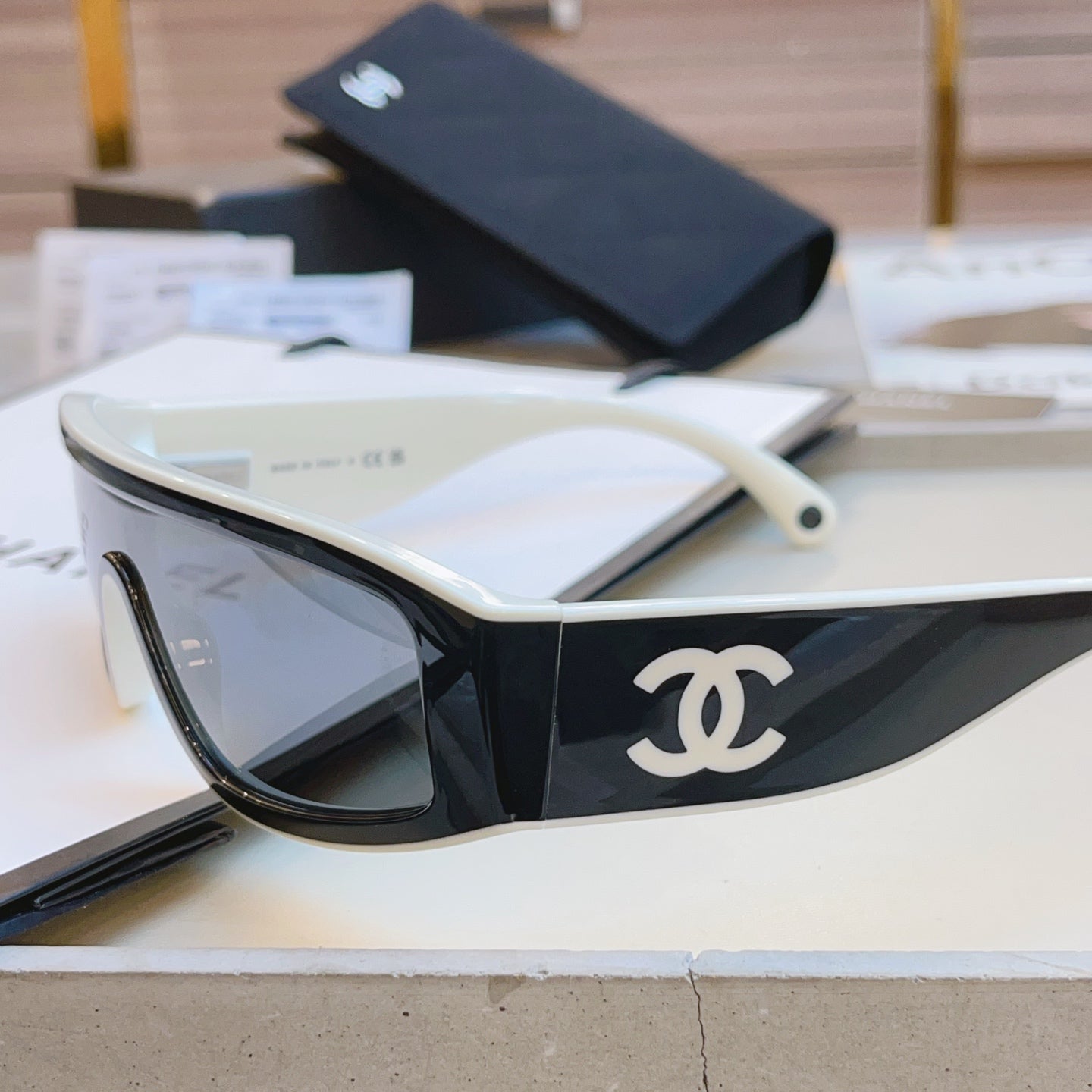 CHANEL 26S SHIELD FRAMES IN ACETATE 415242
