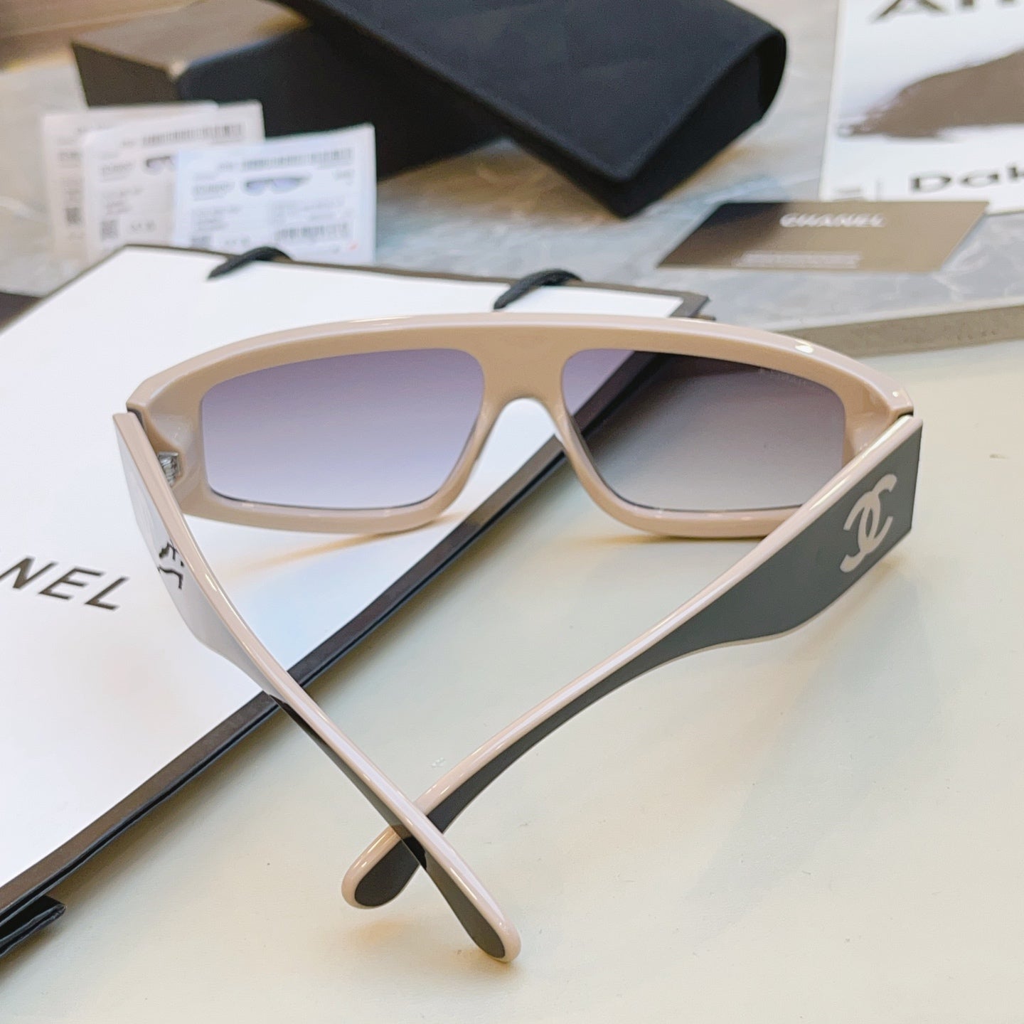 CHANEL 26S SHIELD FRAMES IN ACETATE 415244