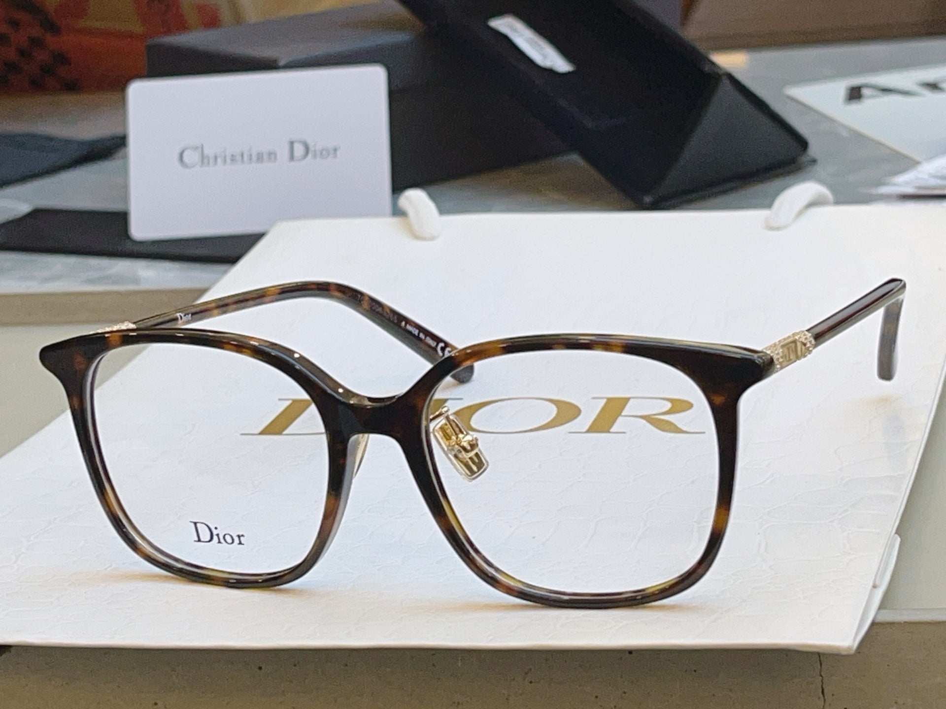 DIOR 26S SQUARE FRAME IN ACETATE 422690