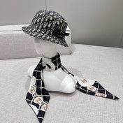 CHANEL 26S SCARF 90 IN SILK 311804