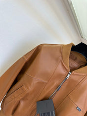 PRADA 26S LEATHER JACKET 1074