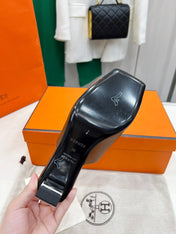 ICONIQUE 60 SANDAL IN BRONZE BROWN CALFSKIN