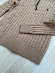 RALPH LAUREN 25S HALF-ZIP SWEATER 240