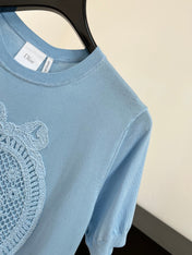 DIOR 26S SHORT-SLEEVED SWEATER 1272