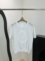 DIOR 26S SHORT-SLEEVED SWEATER 1271