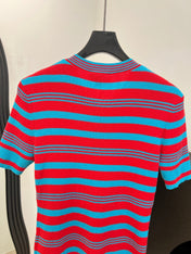 CHANEL 26S SHORT-SLEEVED KNIT SHIRT STYLE 1199