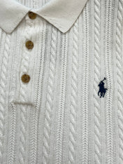 RALPH LAUREN 26S SHORT SLEEVE POLO KNIT TOP 347