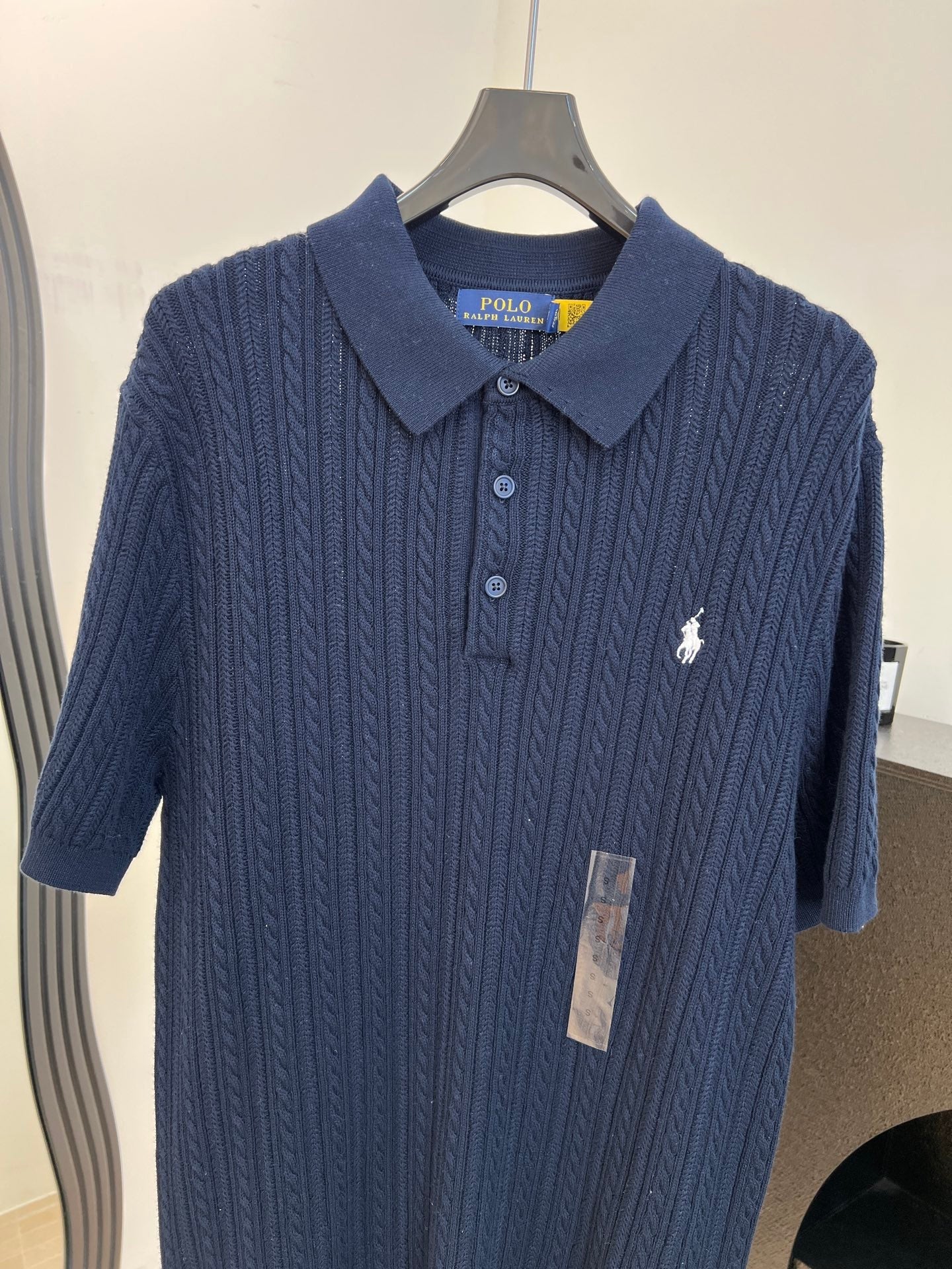 RALPH LAUREN 26S SHORT SLEEVE POLO KNIT TOP 346