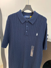 RALPH LAUREN 26S SHORT SLEEVE POLO KNIT TOP 346