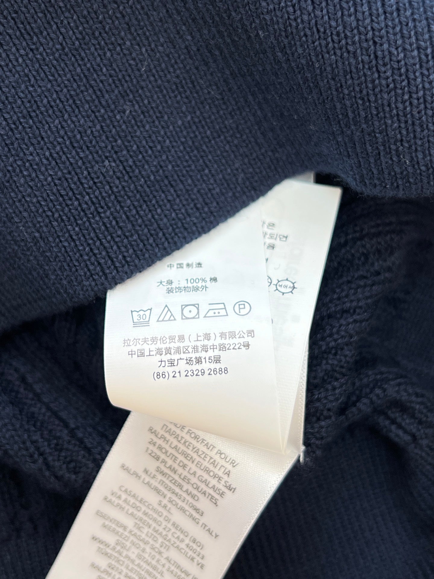 RALPH LAUREN 26S SHORT SLEEVE POLO KNIT TOP 346