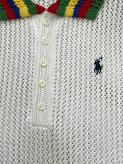 RALPH LAUREN 26S SHORT SLEEVE POLO KNIT TOP 386