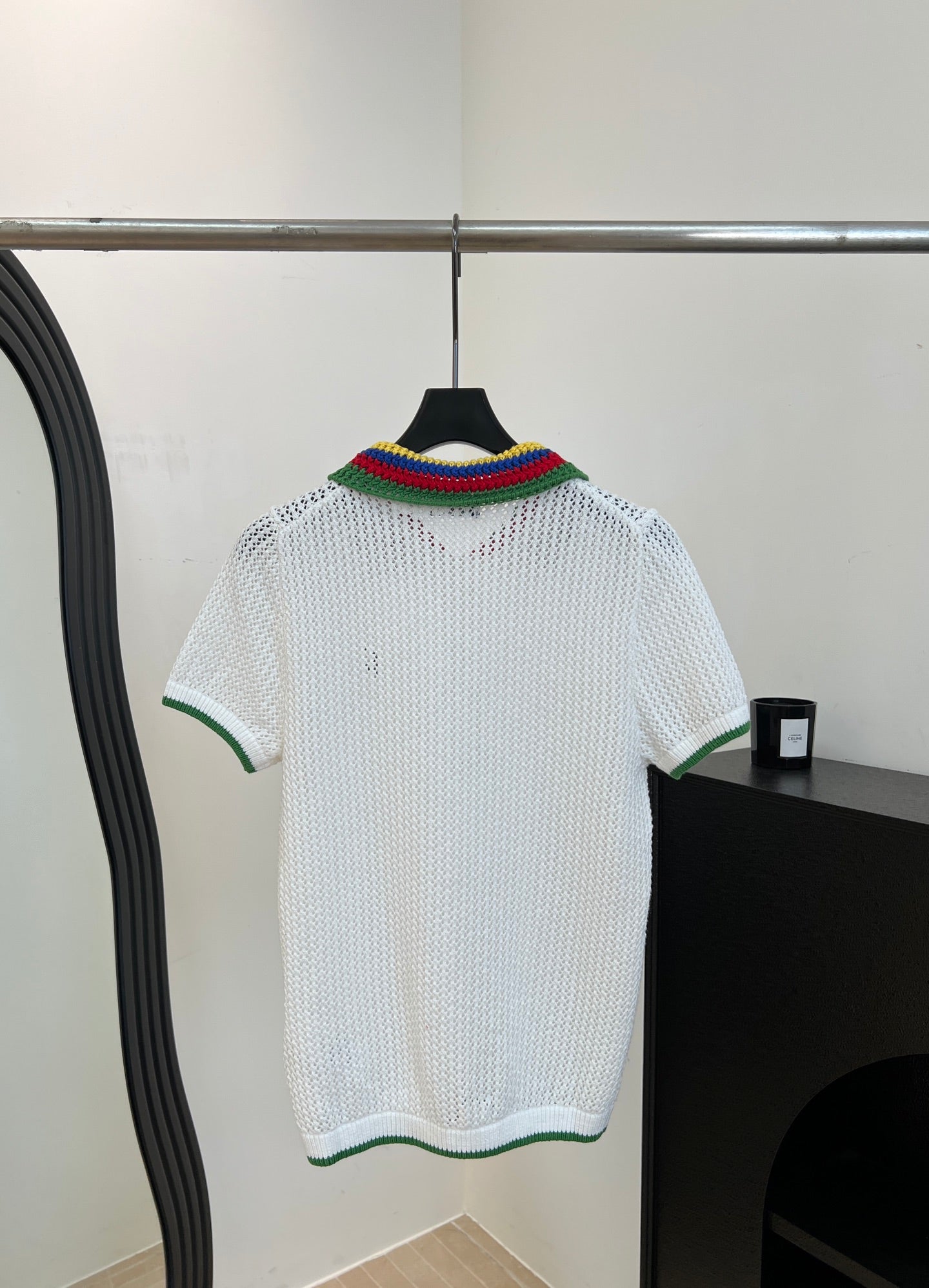 RALPH LAUREN 26S SHORT SLEEVE POLO KNIT TOP 386