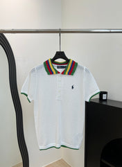 RALPH LAUREN 26S SHORT SLEEVE POLO KNIT TOP 386