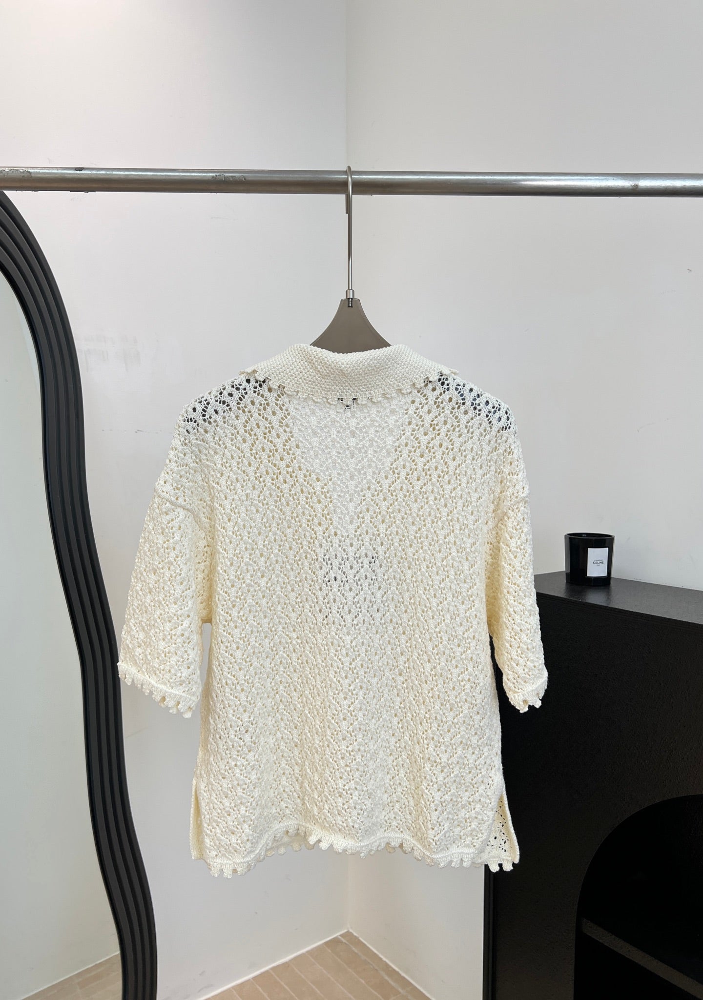 CHANEL 26S SHORT-SLEEVE KNIT POLO STYLE 1152
