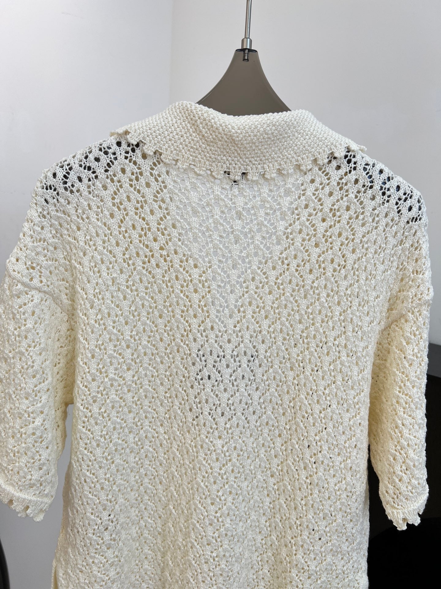 CHANEL 26S SHORT-SLEEVE KNIT POLO STYLE 1152