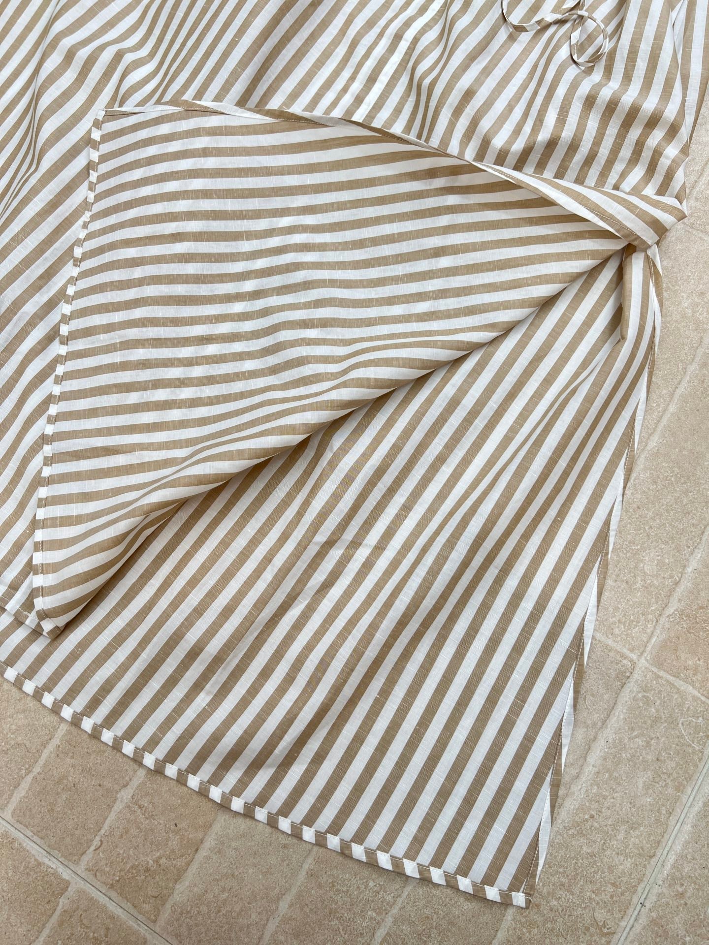 RALPH LAUREN 26S STRIPED SHIRT DRESS 355