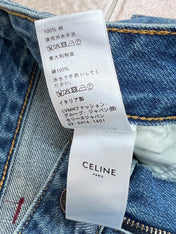 CELINE 26S DENIM SHORTS 396