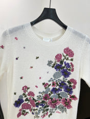 DIOR 26S SHORT-SLEEVE KNIT SWEATER 1312