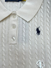 RALPH LAUREN 26S SHORT SLEEVE KNIT SWEATER 345