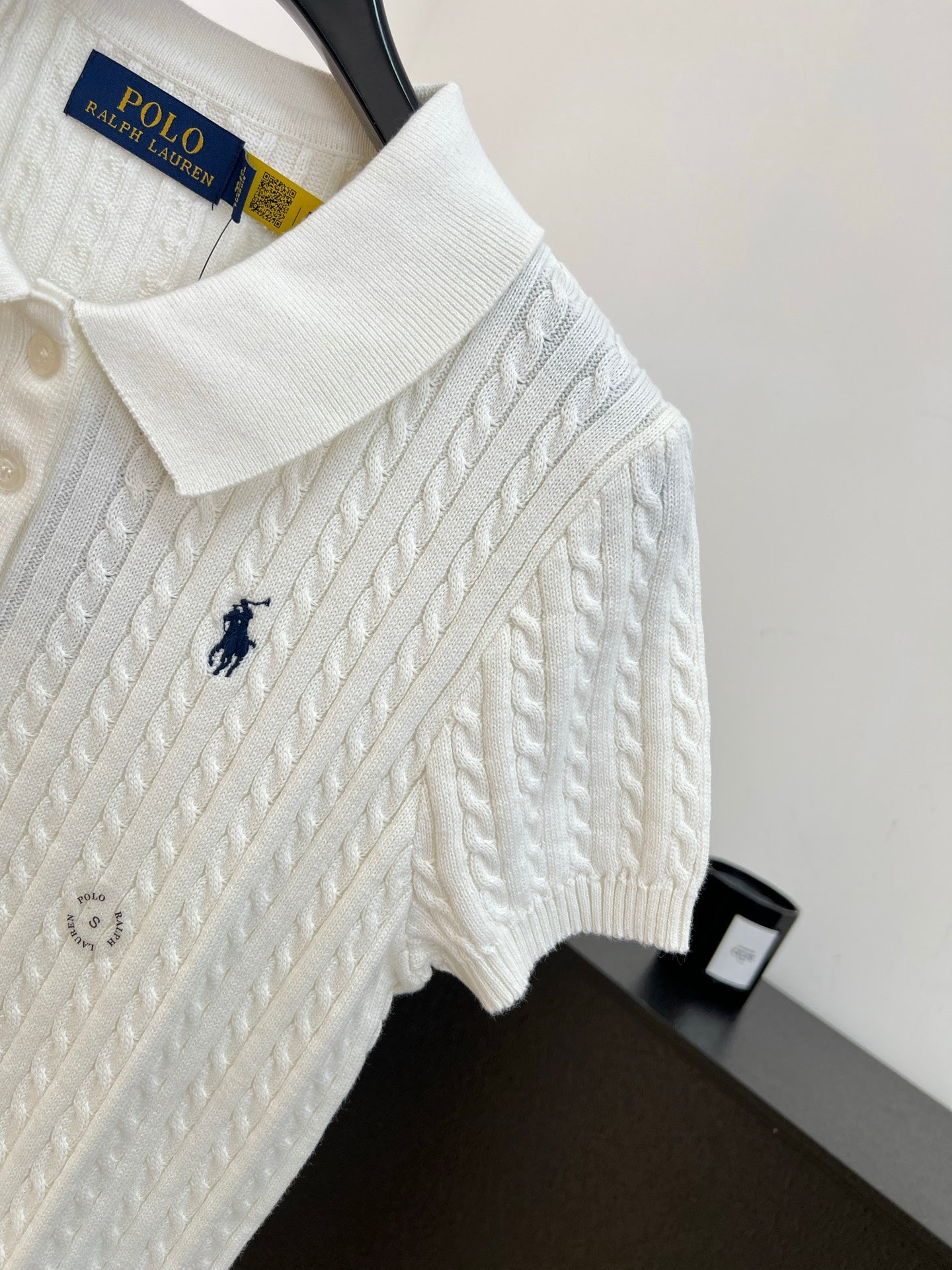 RALPH LAUREN 26S SHORT SLEEVE KNIT SWEATER 345
