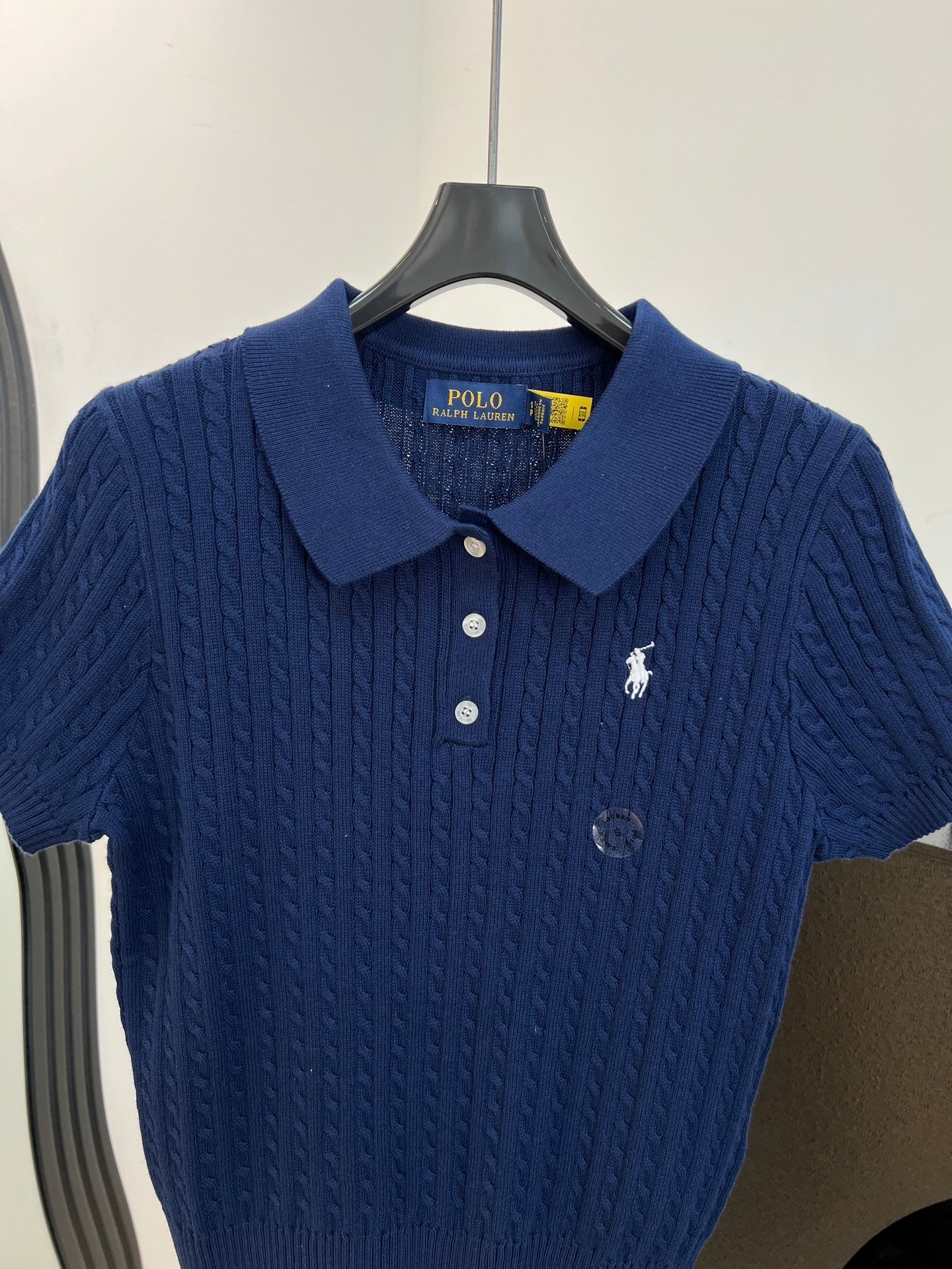 RALPH LAUREN 26S SHORT SLEEVE KNIT SWEATER 344