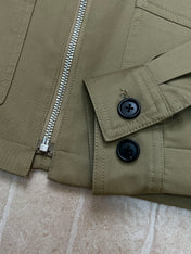 PRADA 26S CROPPED ZIP-UP JACKET 1069