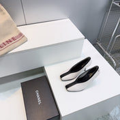 CHANEL 26S HIGH HEELS 100 MM IN WHITE CALFSKIN