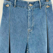 LOEWE 26S PANEL WIDE-LEG JEANS 579