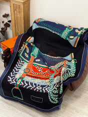 HERMES 25S SCARF 200 IN CASHMERE SILK 730597